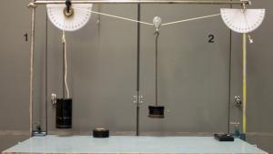 Rope and Three Weights setup 1