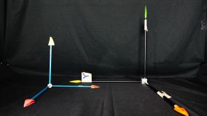 XYZ coordinate axes with labels