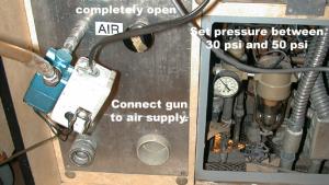 Monkey and Hunter Demo - pressure valve configuration
