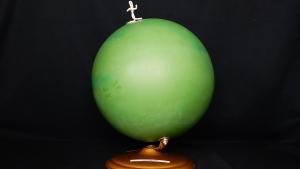 Chalkboard globe