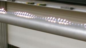 Rubens tube in the light
